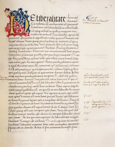Ms.228, f.29r: Pagina dall